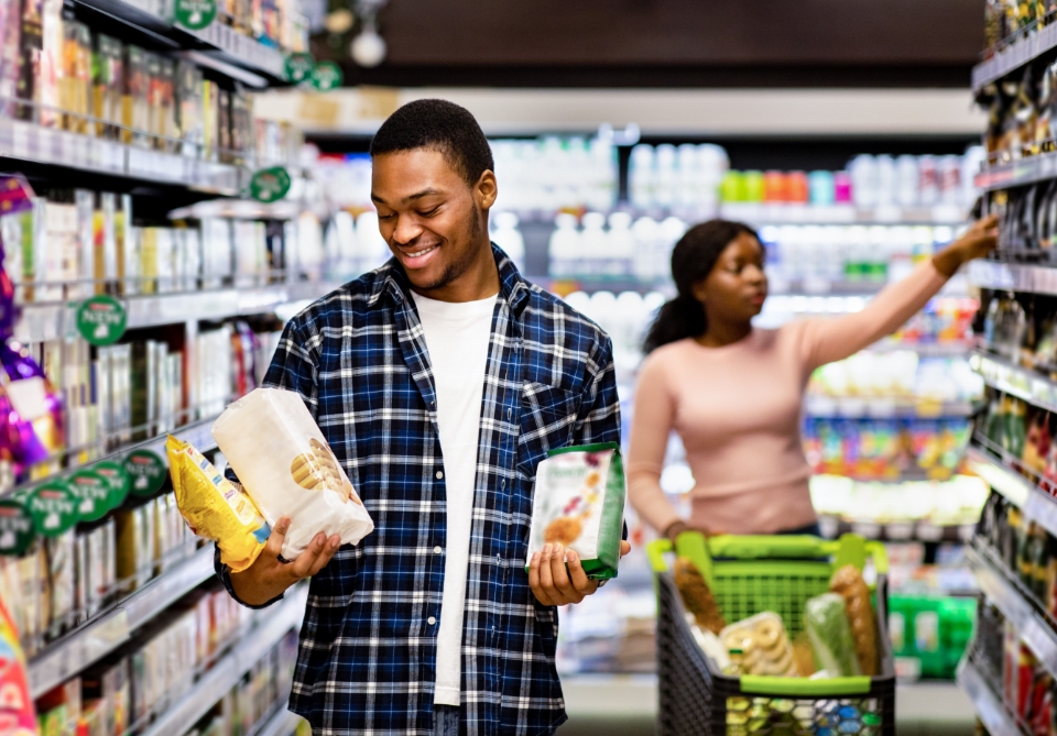 Two people Shopping